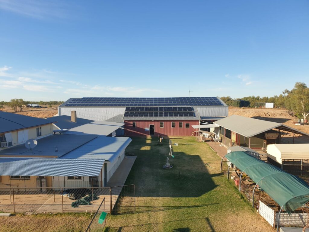 Commercial solar installation by Solahart Darling Downs