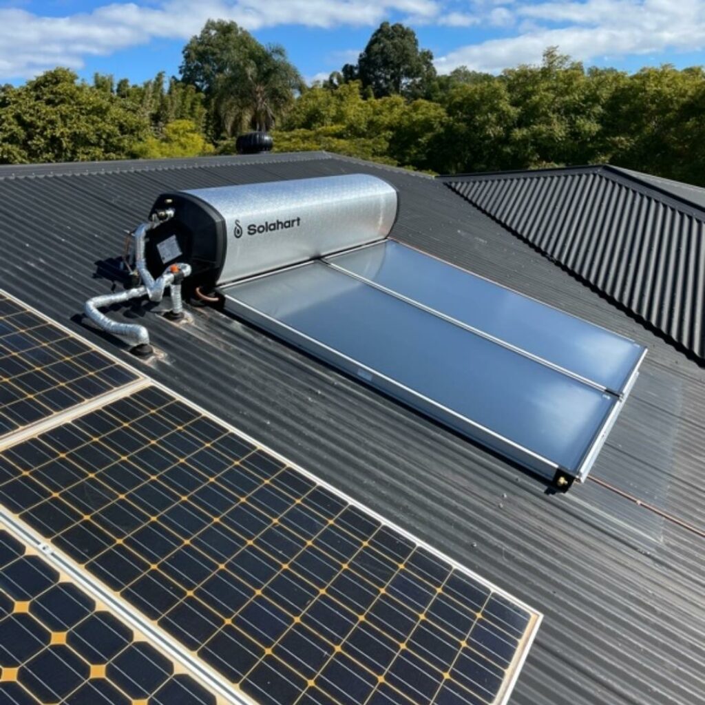 Solar power installation in Booie by Solahart Darling Downs