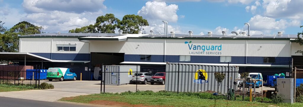 Vanguard Laundry Service Toowoomba utilised solar power installed by Solahart Darling Downs