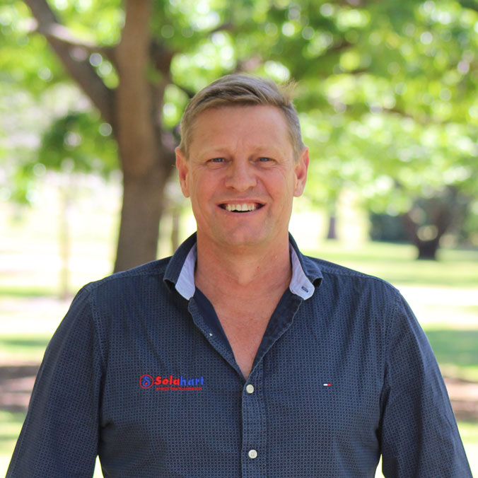 Daniel Rodda, Owner and Solar Power Director, Solahart Darling Downs