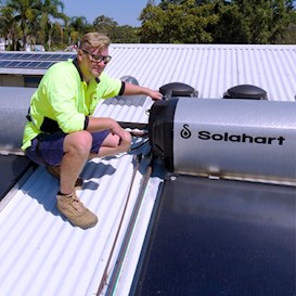 solahart dealer page, installation and assessment experts